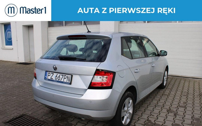 Skoda Fabia cena 38850 przebieg: 101304, rok produkcji 2018 z Nowe Miasto Lubawskie małe 191